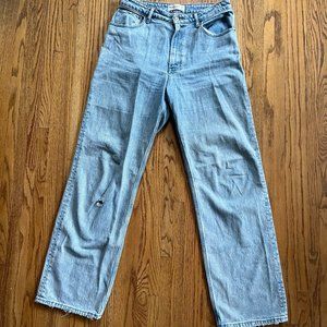 Abercrombie & Fitch The 90s Relaxed High Rise Curve Love Jeans   Women's Size 30